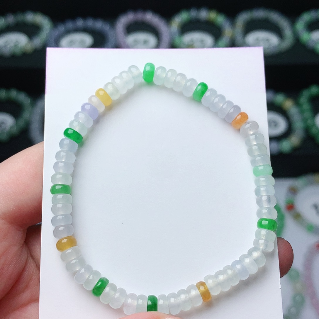 翡翠手链未镶嵌翡翠