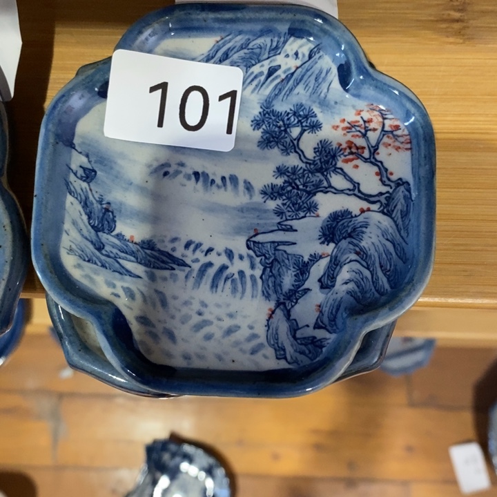 景德镇手绘山水杯垫