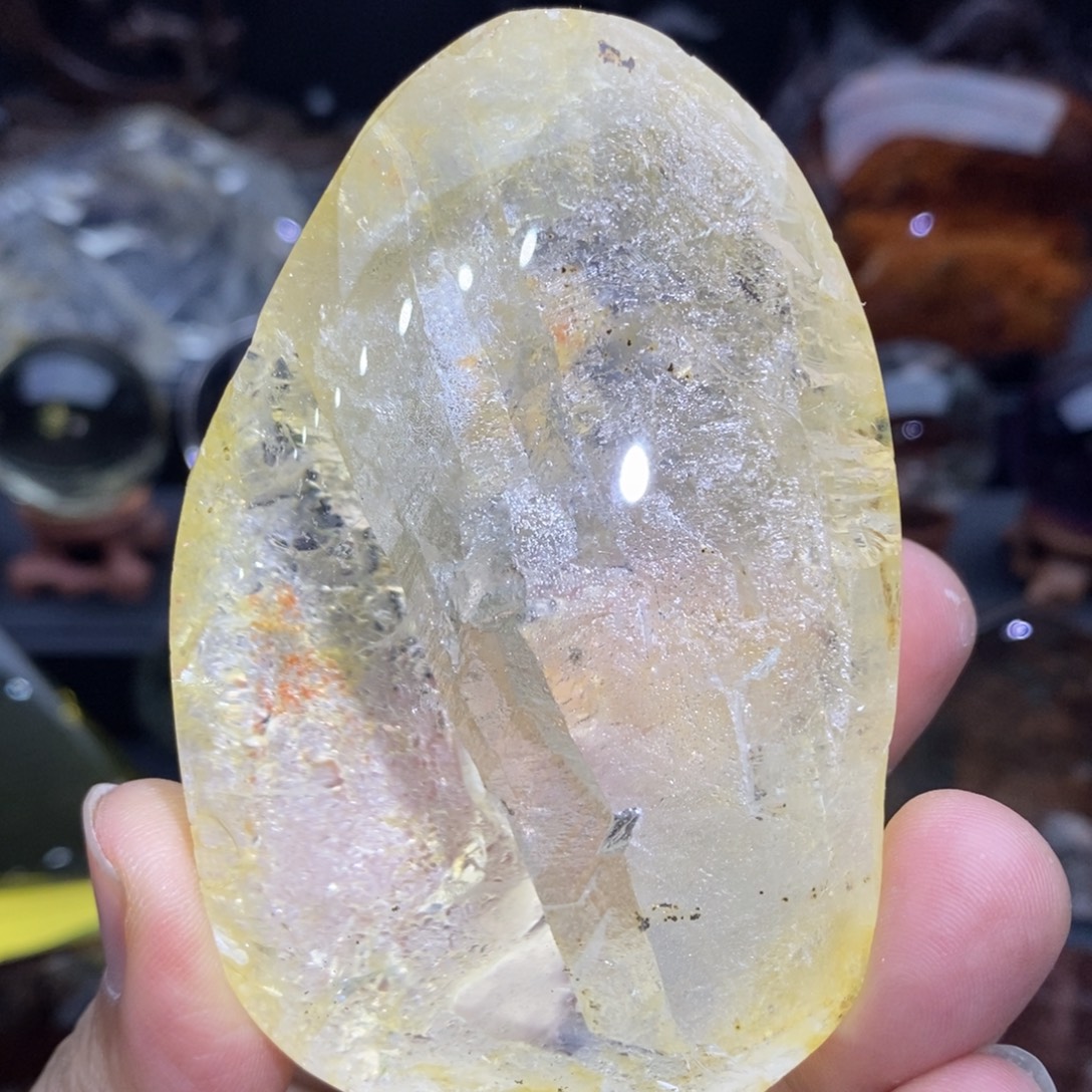 水晶车挂未镶嵌水晶