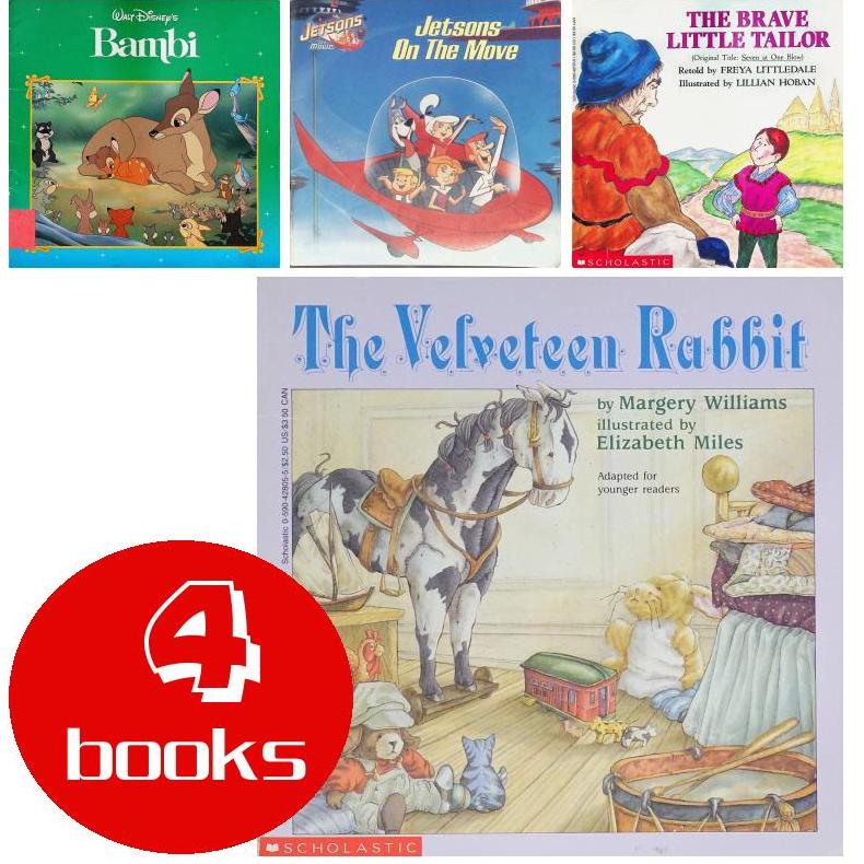 英文原版绘本4本93251201061