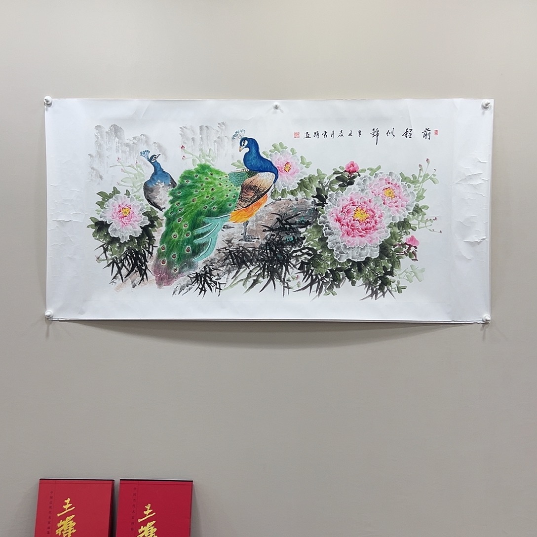 国画曾娟精品纯手绘8平尺