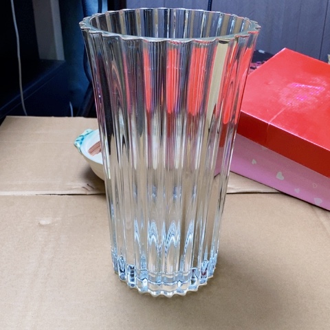 水晶花瓶 25 高黄车下单一单包邮 
