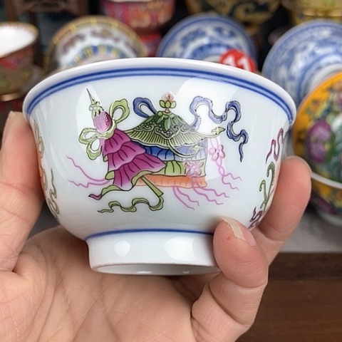 景德镇陶瓷藏式茶碗