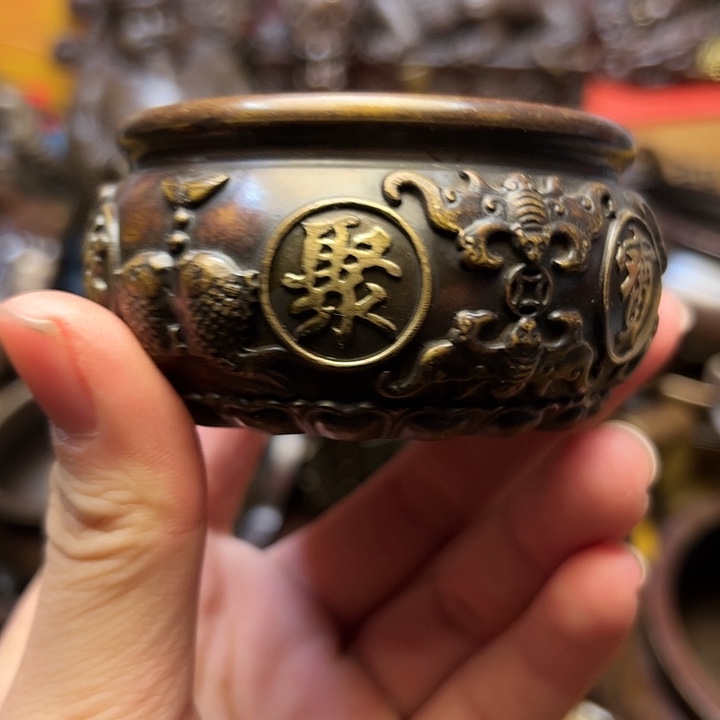 精美铜器摆件下单