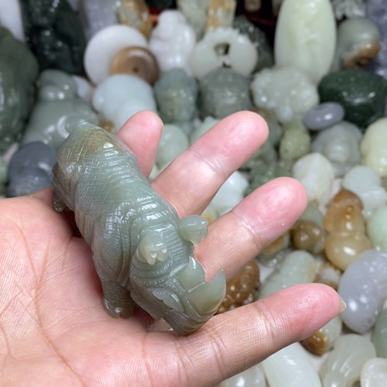 【闪购商品】未镶嵌和田玉把件