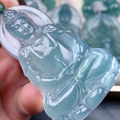 【闪购商品】翡翠颈饰未镶嵌天然翡翠