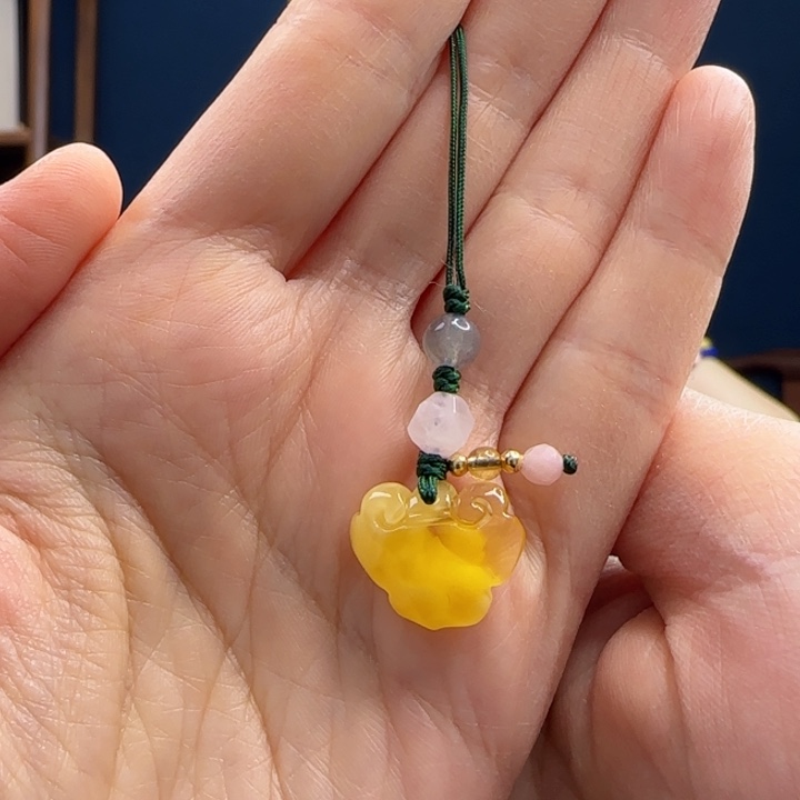 蜜蜡吊坠(赠链)未镶嵌