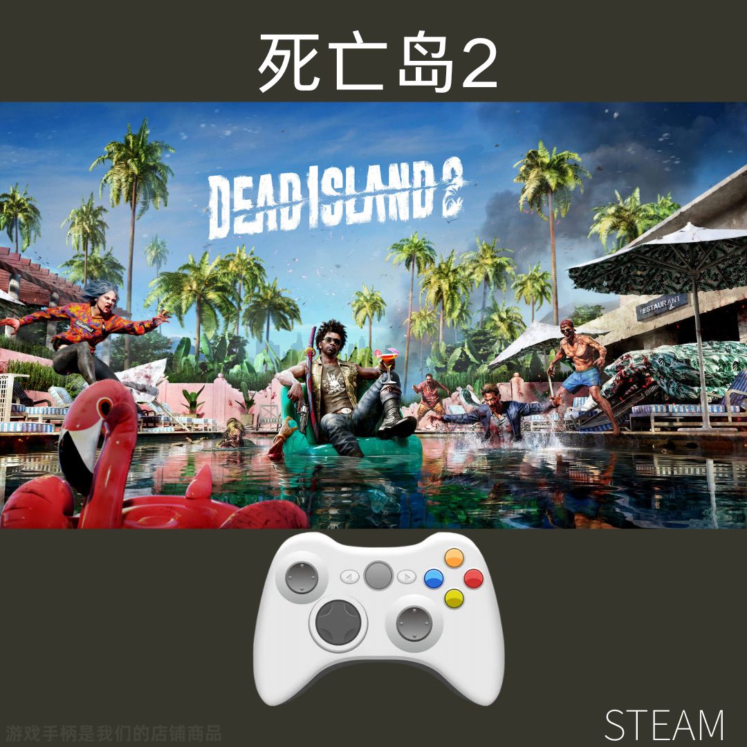 【死亡岛2】steam游戏入库支持 PC无线游戏手柄蓝牙有线