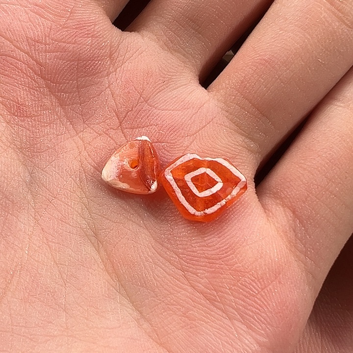 力***战玛瑙/玉髓未镶嵌珠宝半成品T005