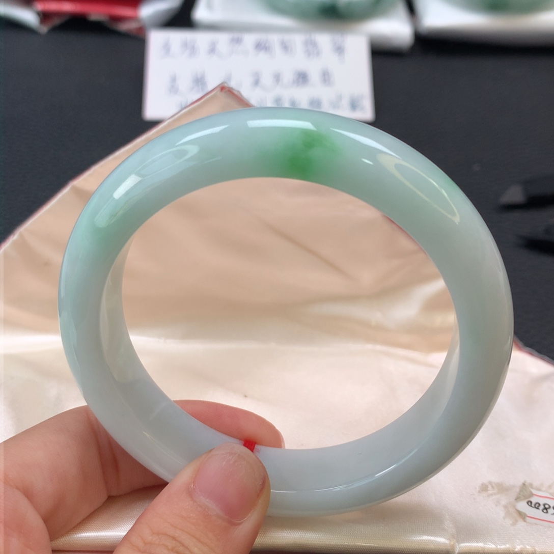 翡翠未镶嵌手镯翡翠手镯57
