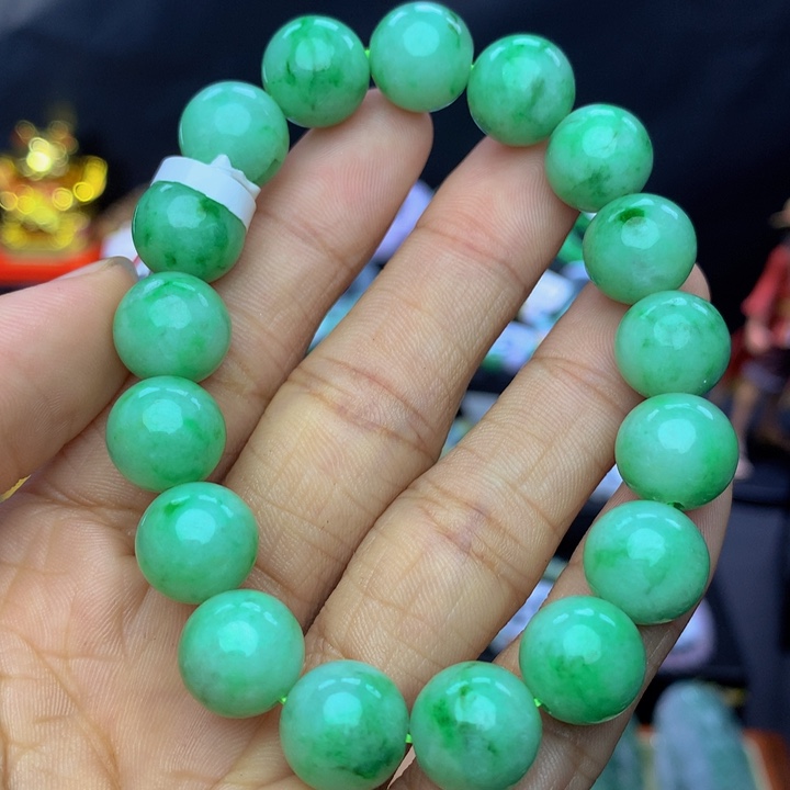 翡翠手链未镶嵌翡翠 12.1