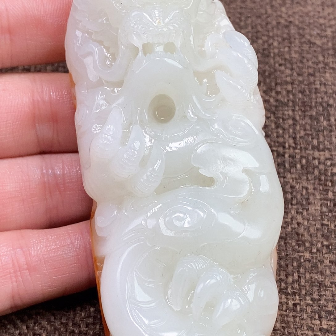 和田玉挂件未镶嵌