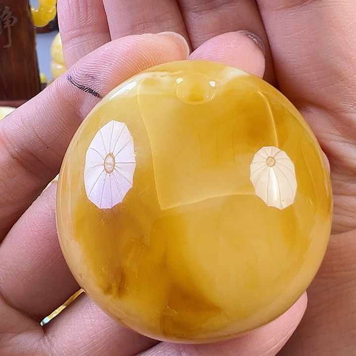 蜜蜡颈饰未镶嵌蜜蜡