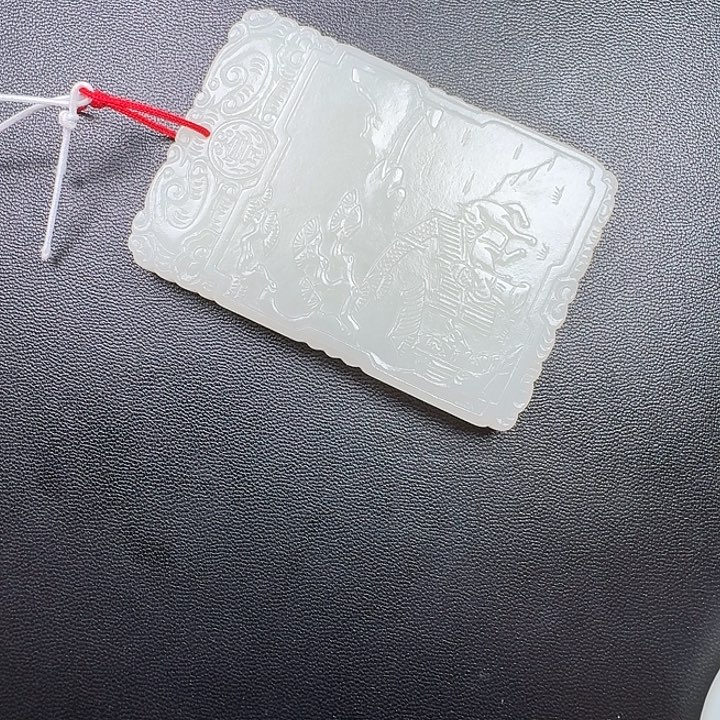 笑***1和田玉未镶嵌挂件