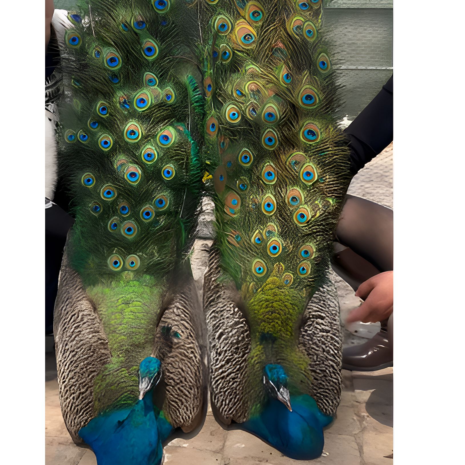 小哥教你如何挑选孔雀【蓝雀一对】