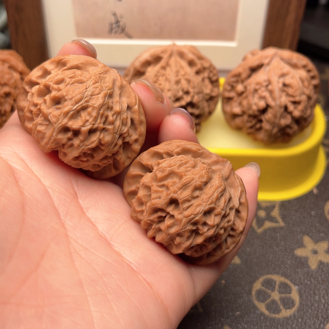 吊坠文玩核桃42宫灯