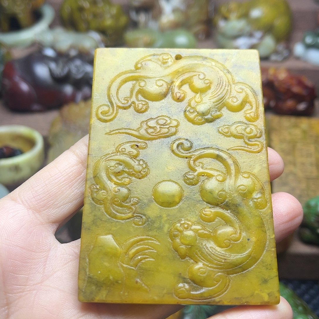 白玉菩提吊坠159。。