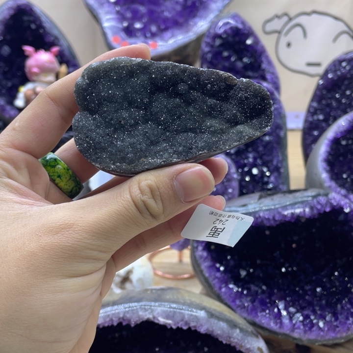 未镶嵌珠宝半成品紫晶