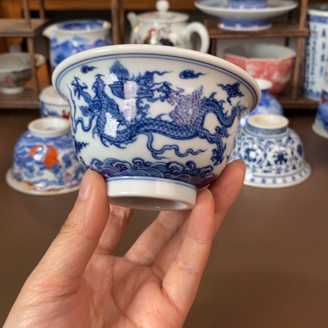 景德镇陶瓷手工手绘