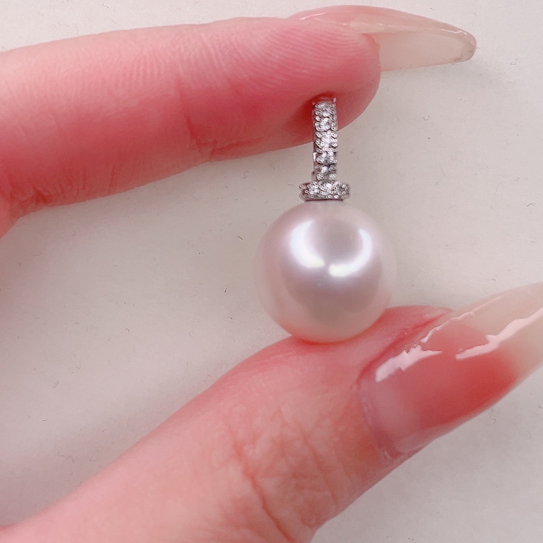 @****淡水珍珠未镶嵌吊坠(赠链)