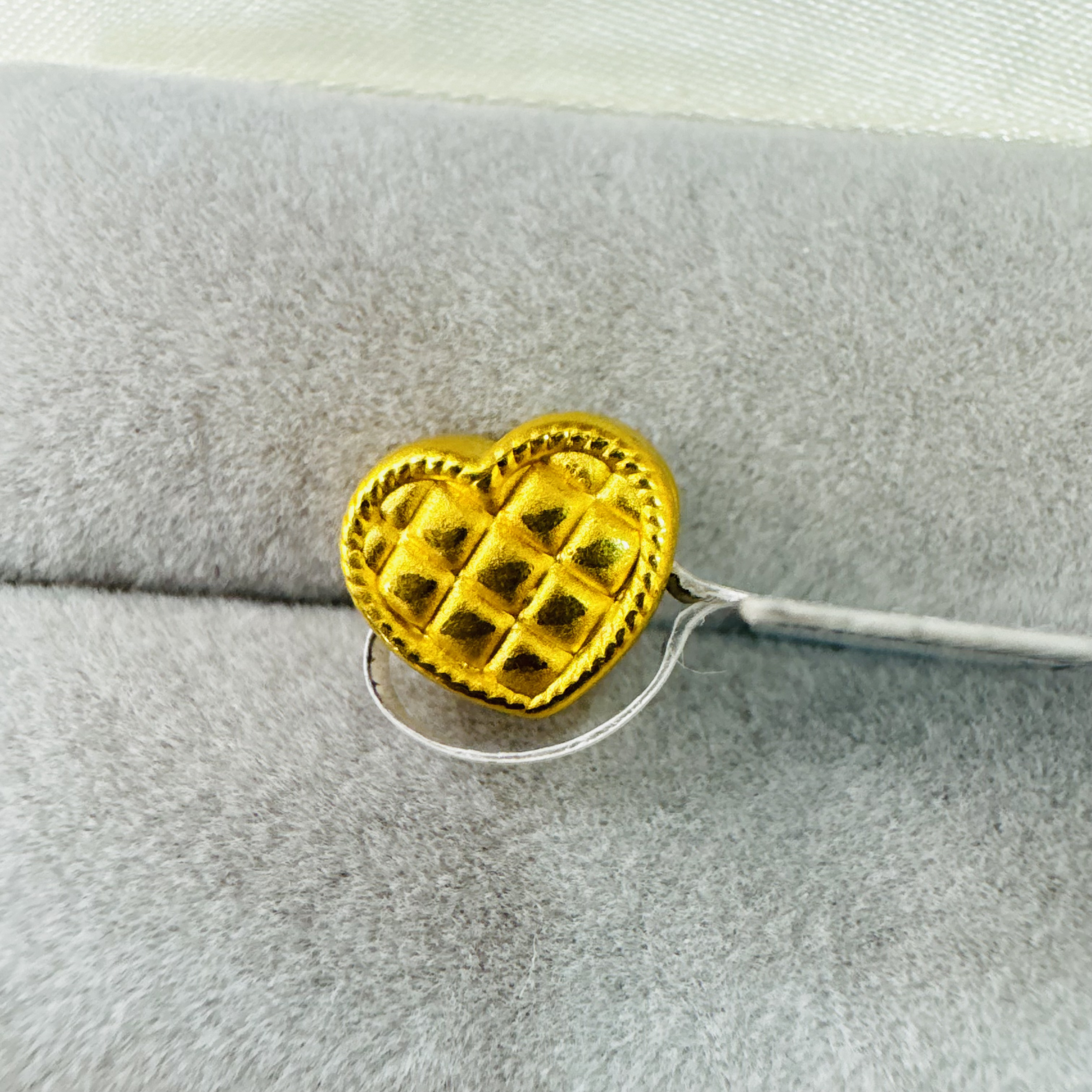 【北北专享】 足金999饰品 爱心吊坠1.03 GP