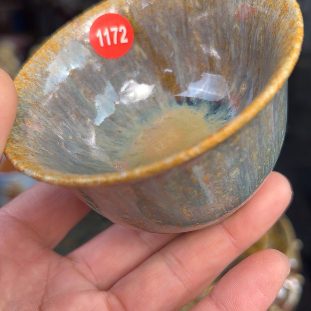 杯1172号手拉坯柴烧主人杯