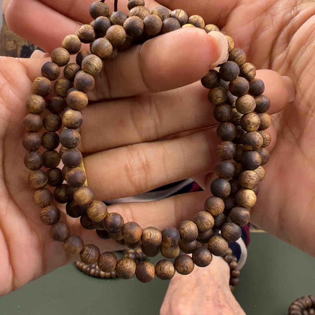 沉香手串虎斑棋卡5/11g多圈999沉