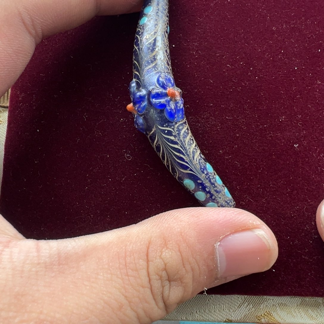 玻璃颈饰琉璃琉璃珠