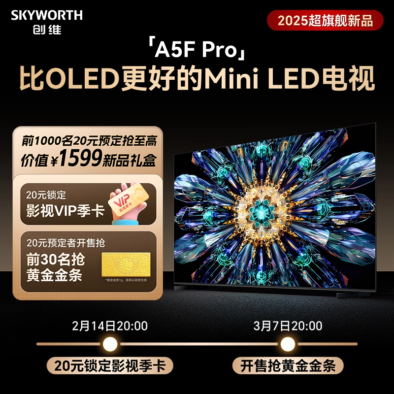 创维新A5F/A5F Pro电视 权益链接-无实物发货-Deepseek模型