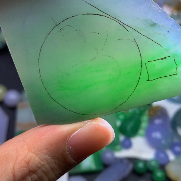 定制翡翠未镶嵌料子