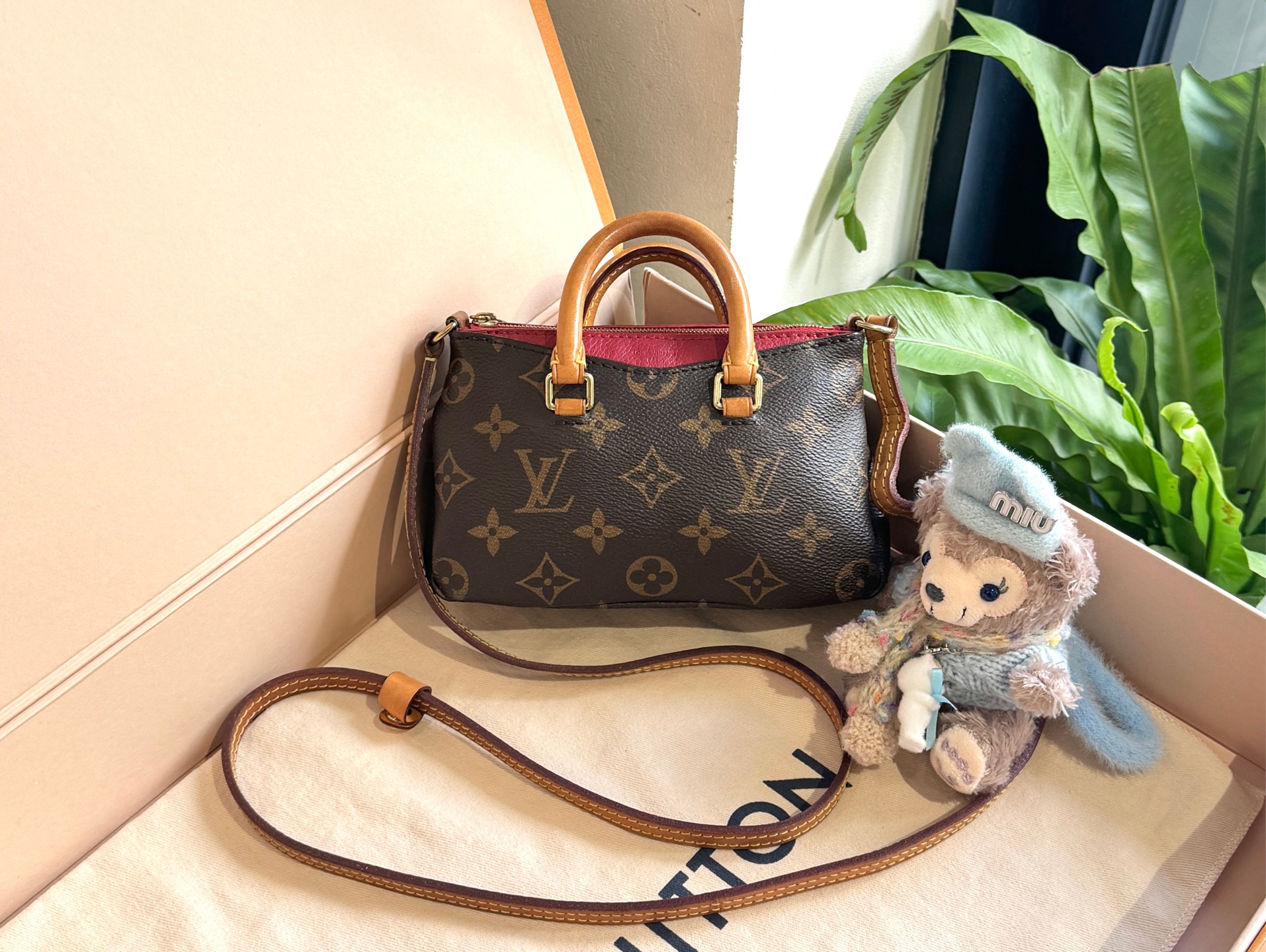 99新 LouisVuitton/路易威登 Pallas经典传奇nano99新/1156