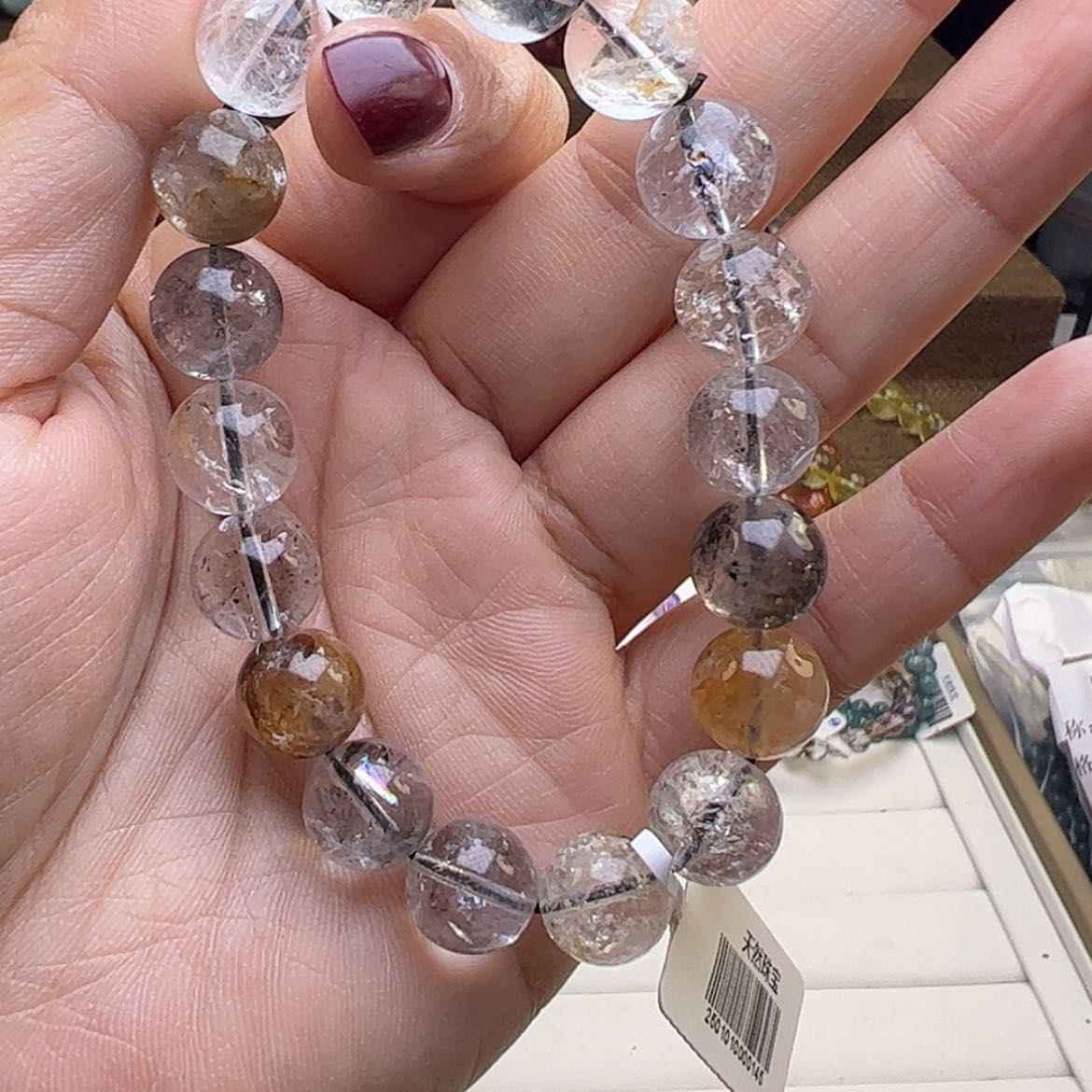 【闪购商品】水晶手链未镶嵌f****?902