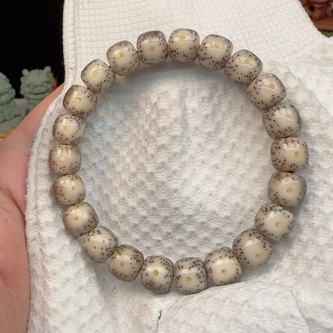 星月菩提手串白冰糖月朗星稀10.5*9.5