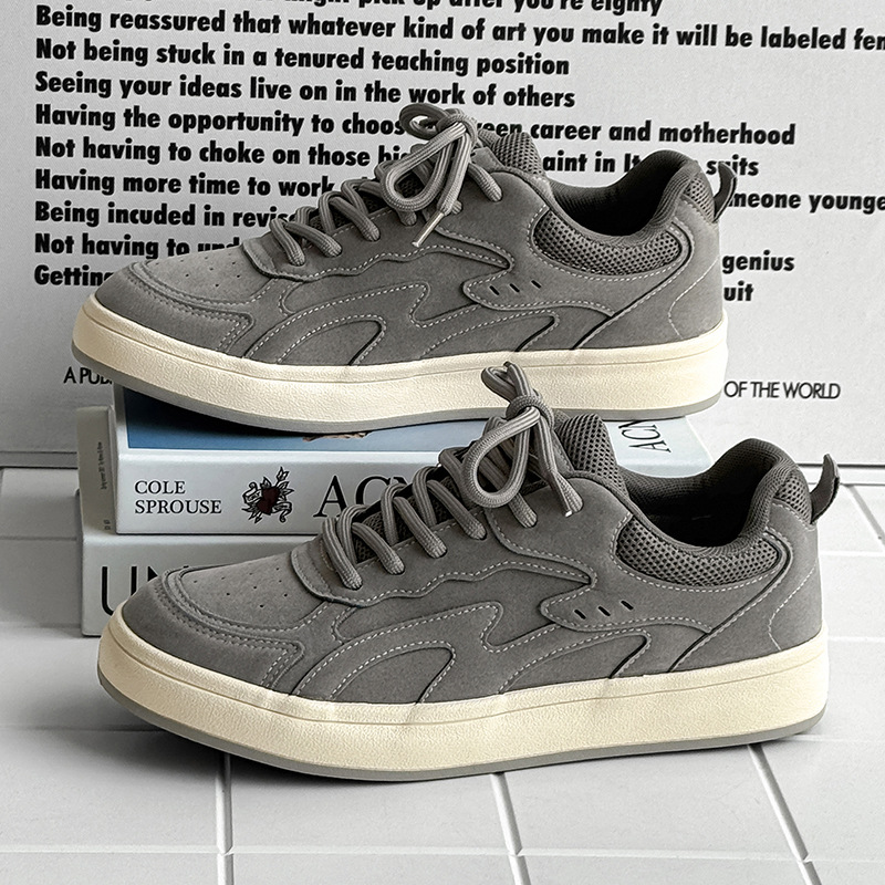 Foamsmile| 秋季面包鞋小众原创设计港风休闲运动板鞋男士男鞋