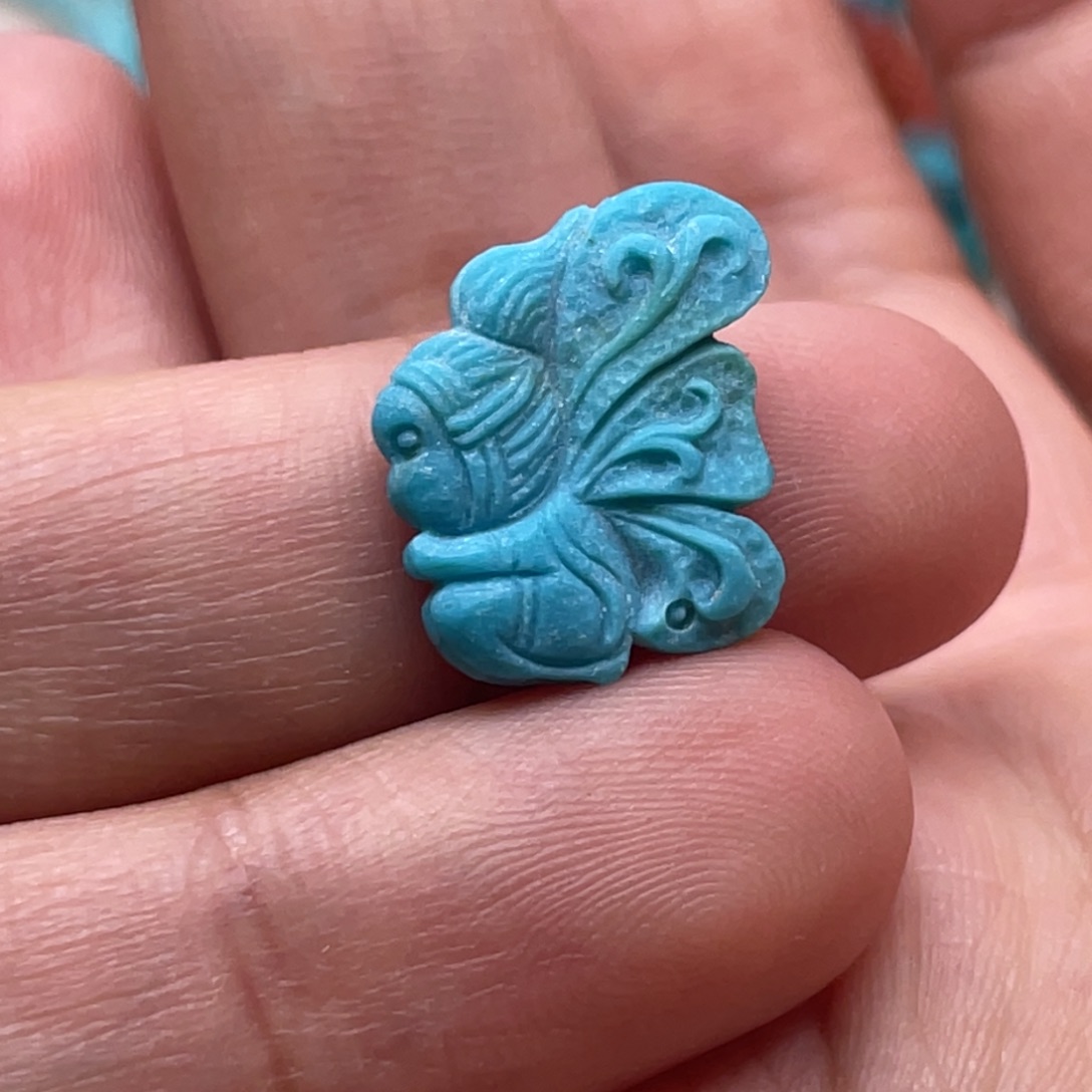 未镶嵌绿松石623绿松石