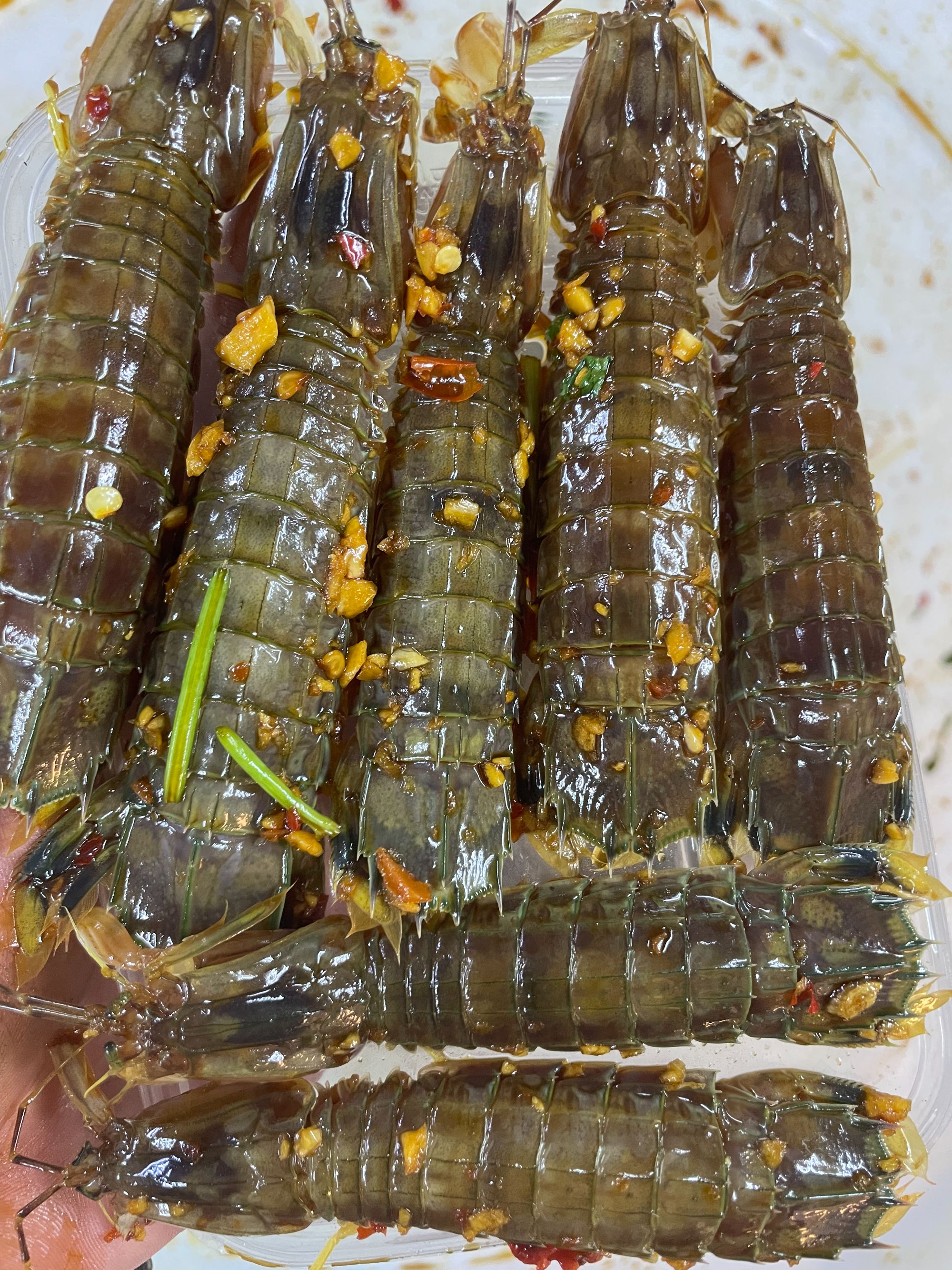 潮汕生腌 海陆丰咸货 生腌 白心皮皮虾 虾姑