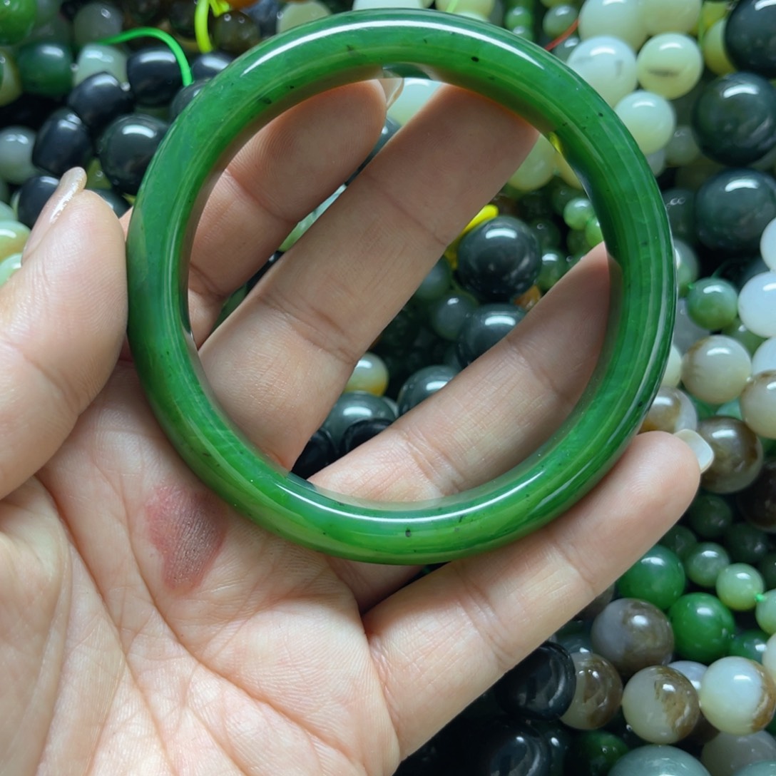 和田玉手链未镶嵌60.9