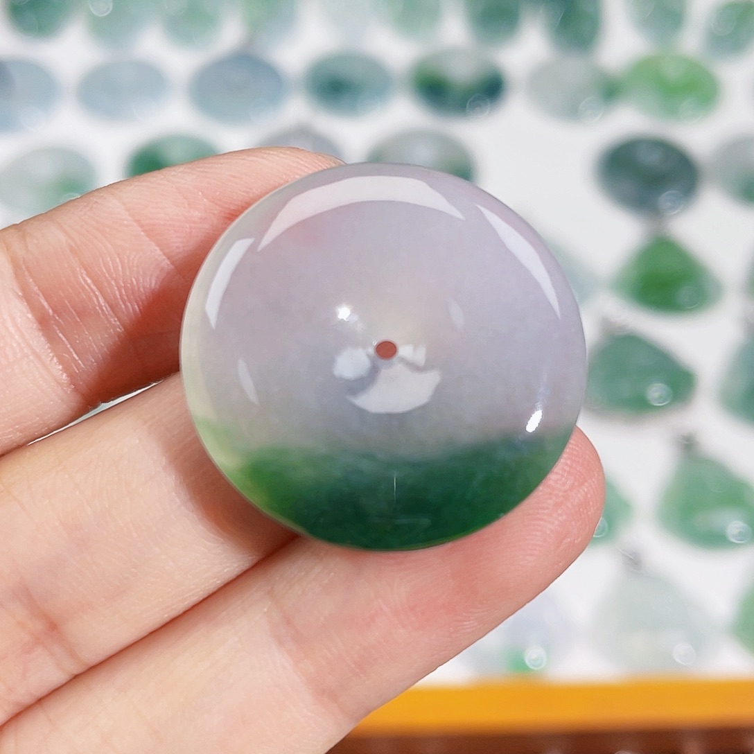 颈饰未镶嵌翡翠吊坠