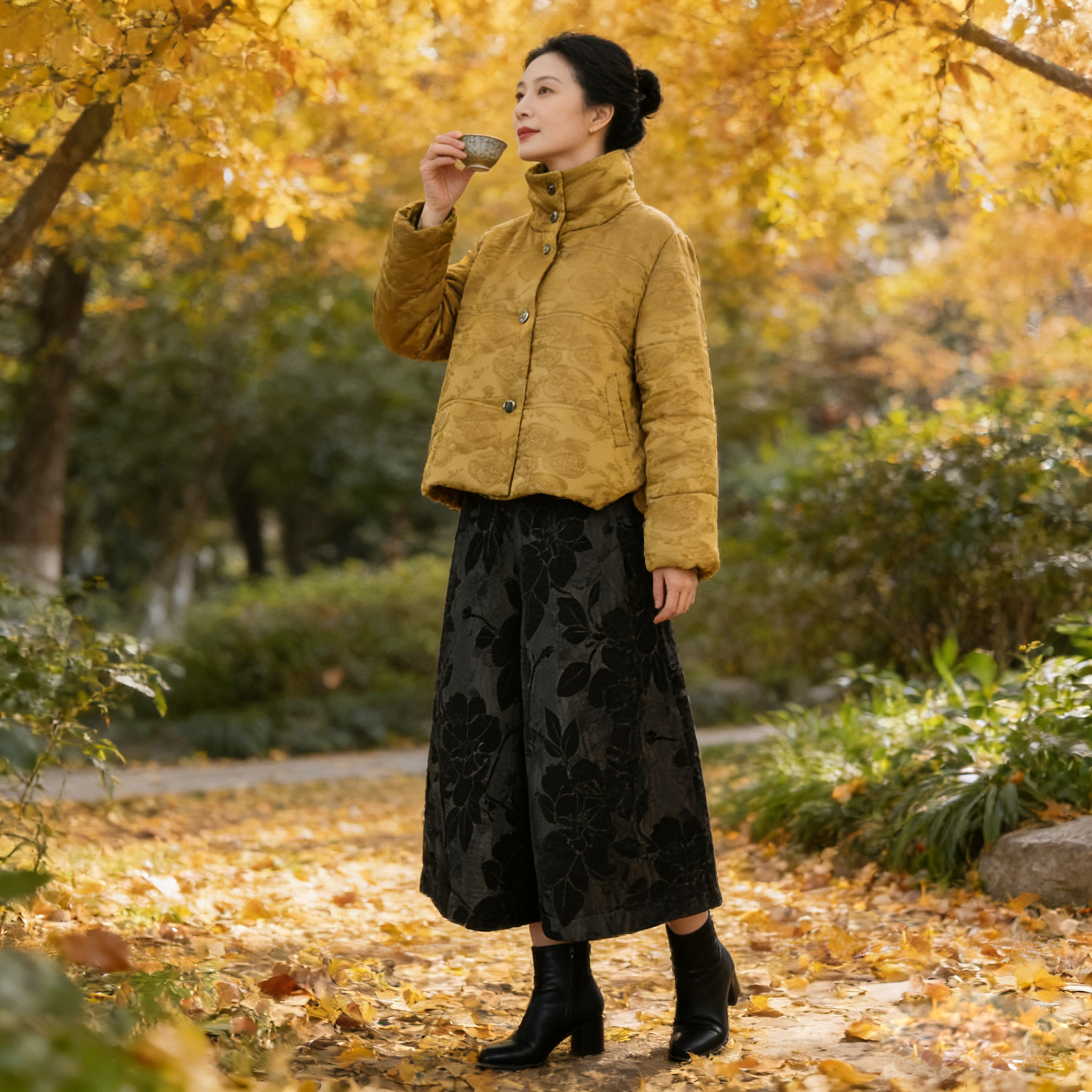 【软绵绵】棉服中老年气质妈妈装保暖舒适定制重工冬季棉服网红