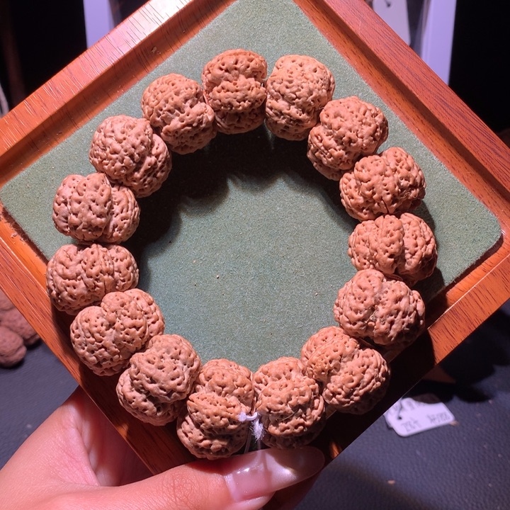 手串金刚菩提27+雪花扇面六瓣