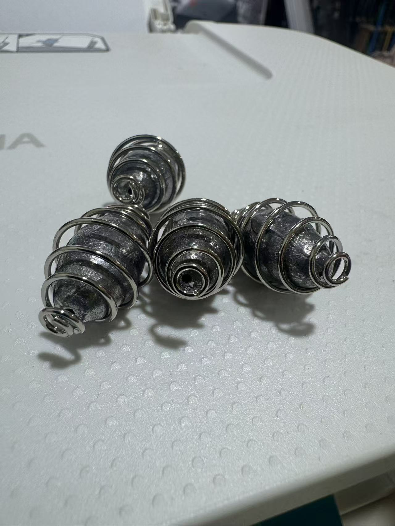 鱼型鸡心塔形挂环抛竿海竿铅坠通心坠铅陀