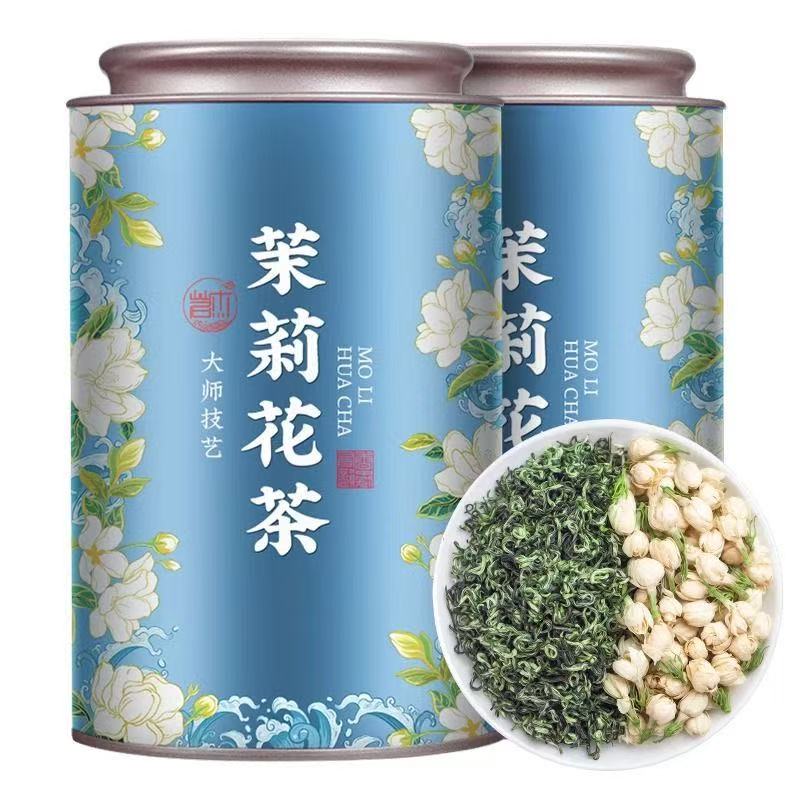 特级茉莉飘雪浓香型茉莉花茶高山绿茶耐泡花香