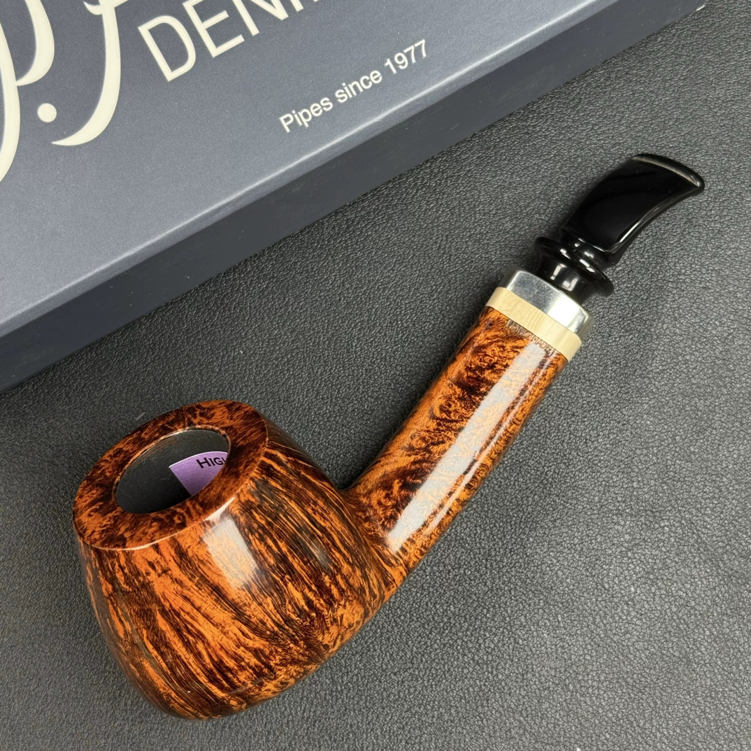 丹麦吉普森高端High grade-10级长杆石楠木手工烟斗内径21斗深40