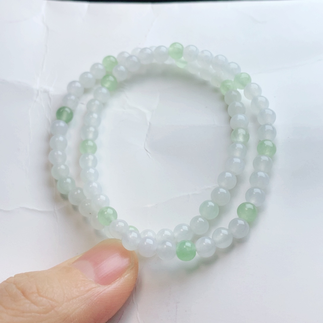 翡翠手链未镶嵌珠串