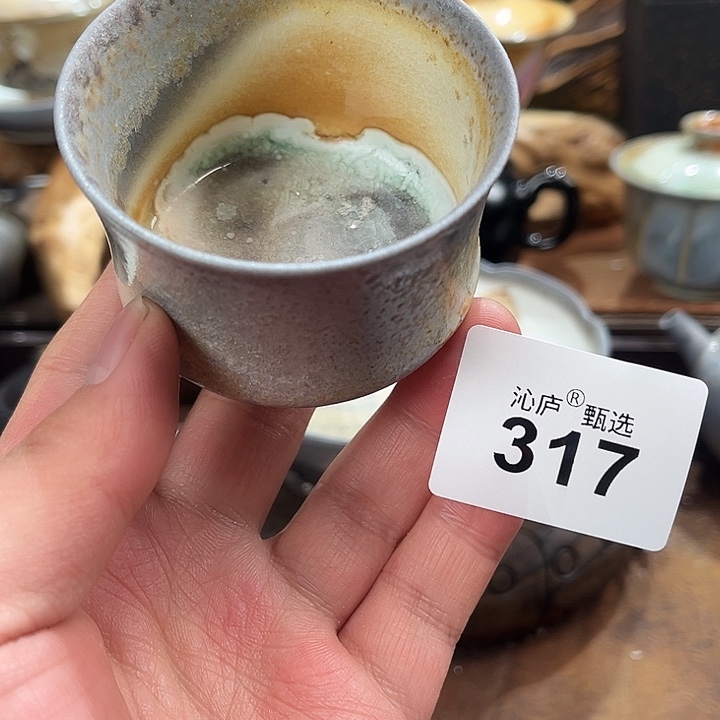 沁庐柴窑古法柴烧全手工茶具