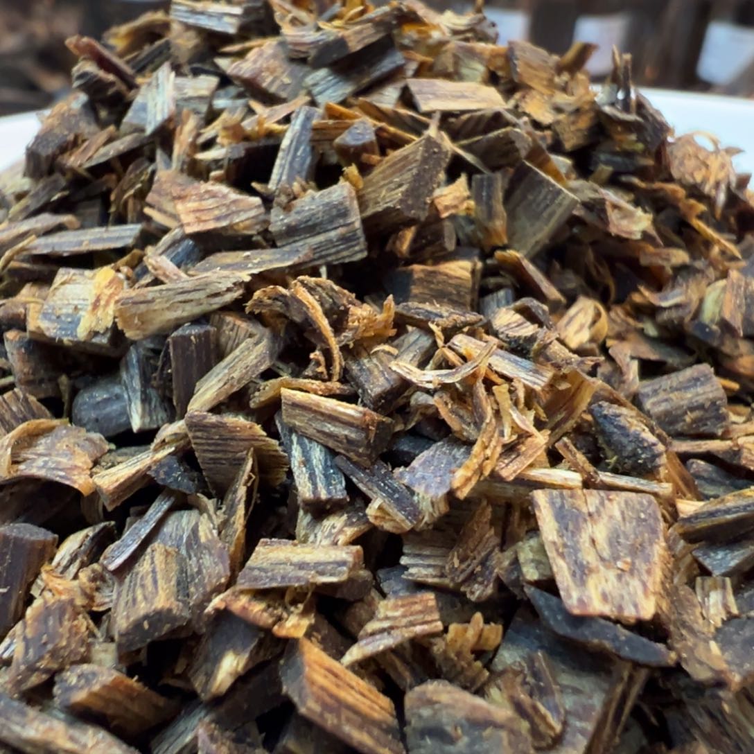 沉香木手把件棋楠白棋沉水树丁小米粒30克