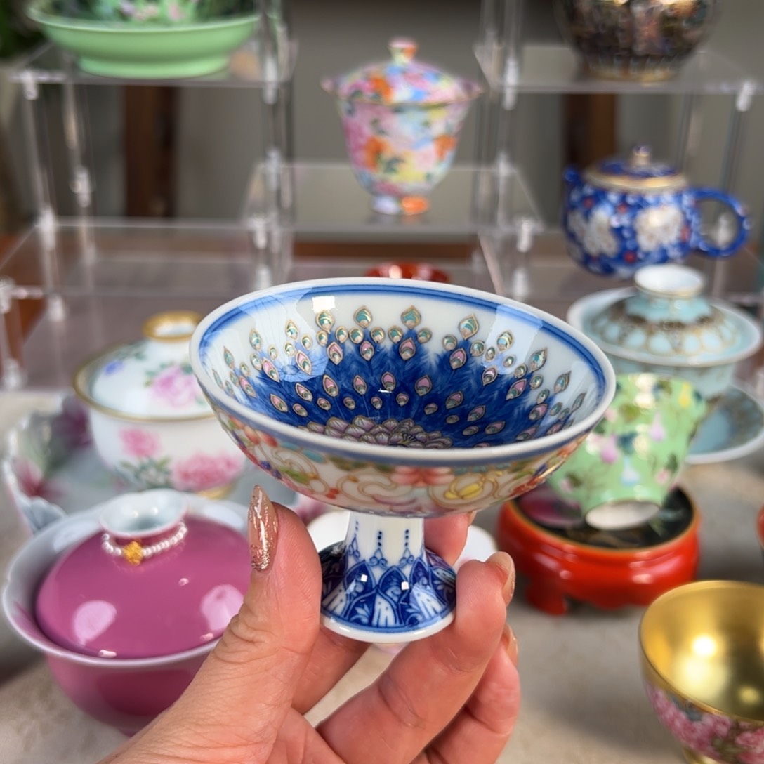 纯手工手绘 高端茶器