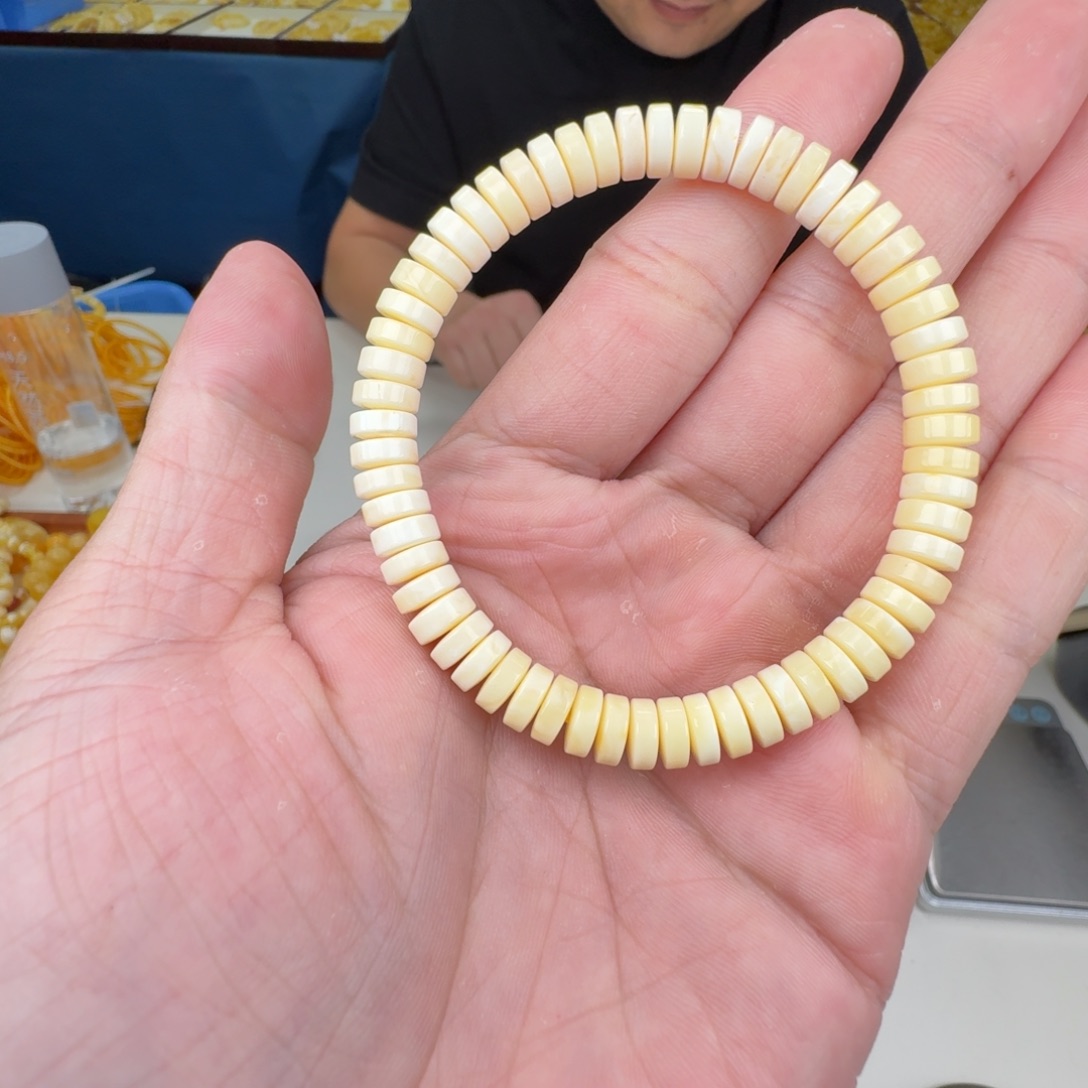 琥珀未镶嵌手链蜜蜡手串