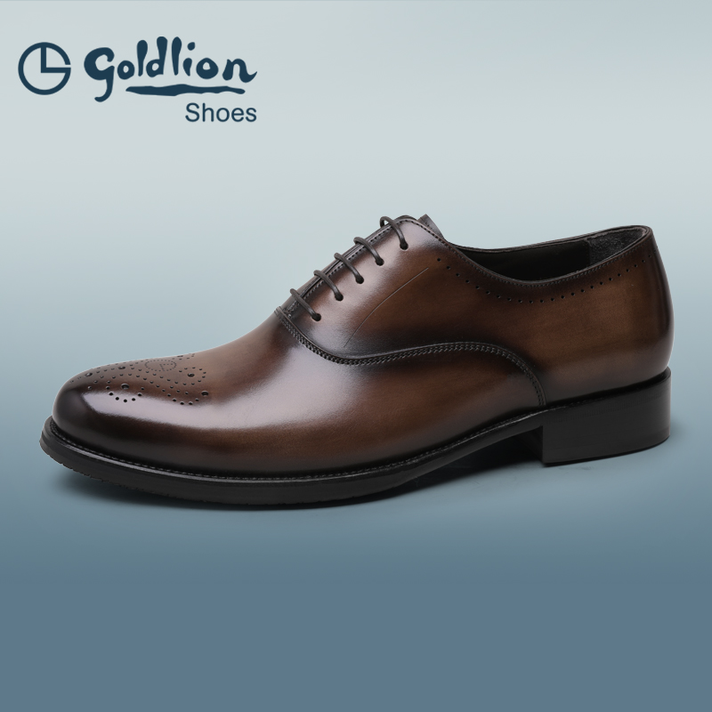 【高奢秀款】金利来25年新款商务休闲时尚男士舒适百搭鞋504230012