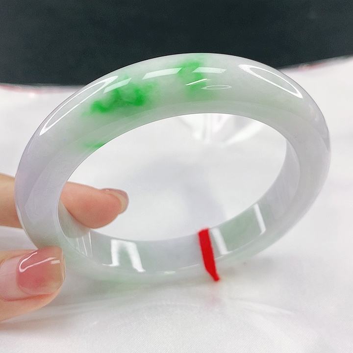 翡翠未镶嵌手镯圈58.8，64083